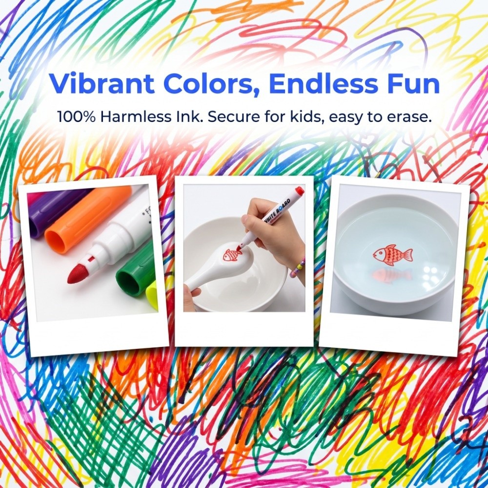 12PCS Water Floating Water Flo - Whiteboard Marker Set review and price
