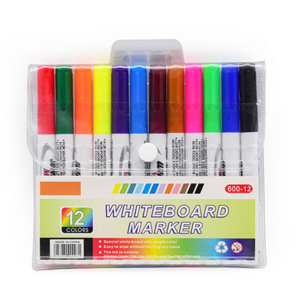 12PCS Water Floating Water Flo - Whiteboard Marker Set review and price