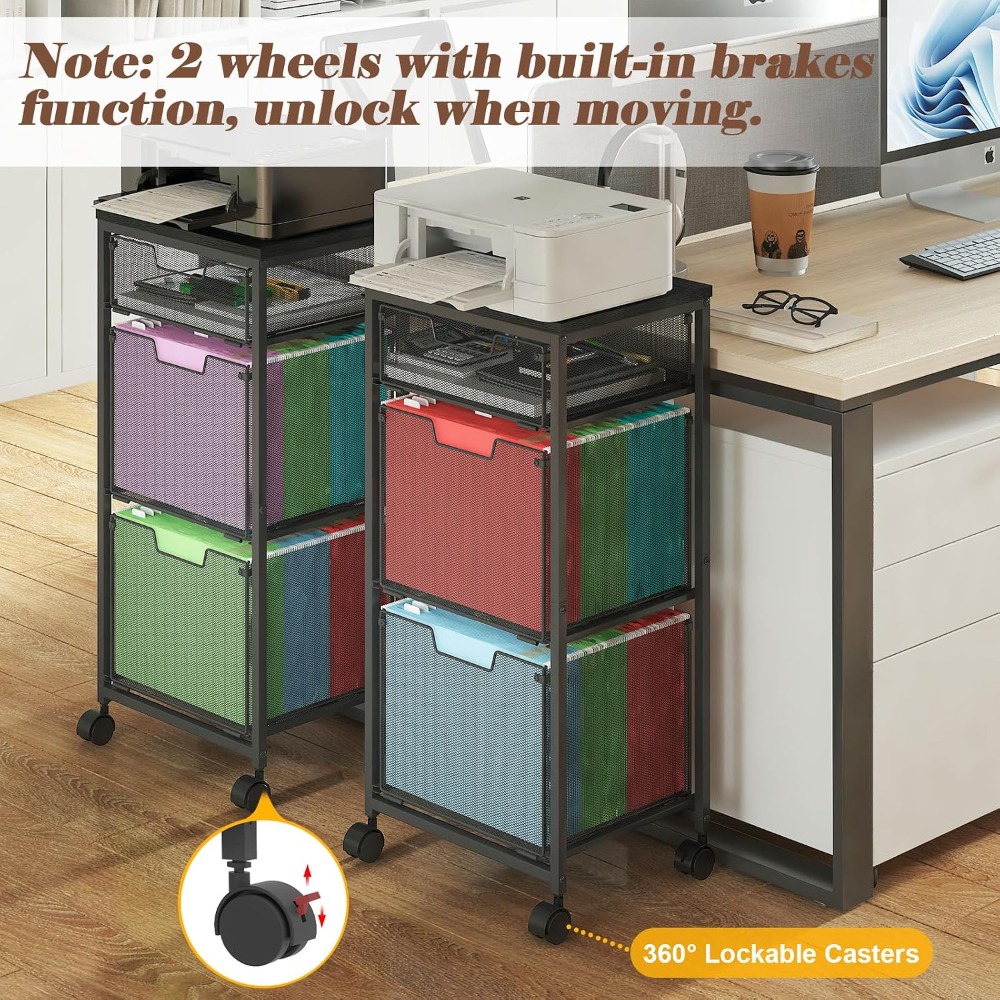 3 Drawer Mobile File Cabinet f - File Folder Hanging review and price