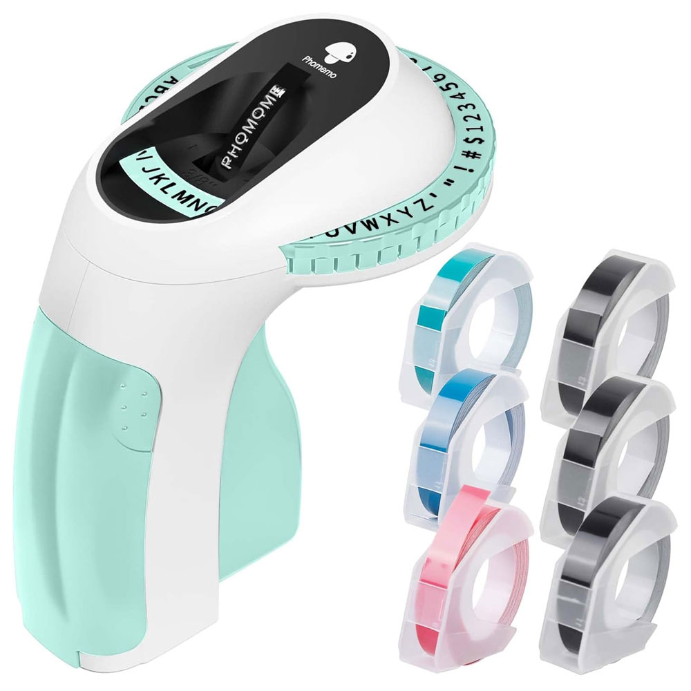 E975 Embossed Label Printer, 3 - Label Printer Tape review and price