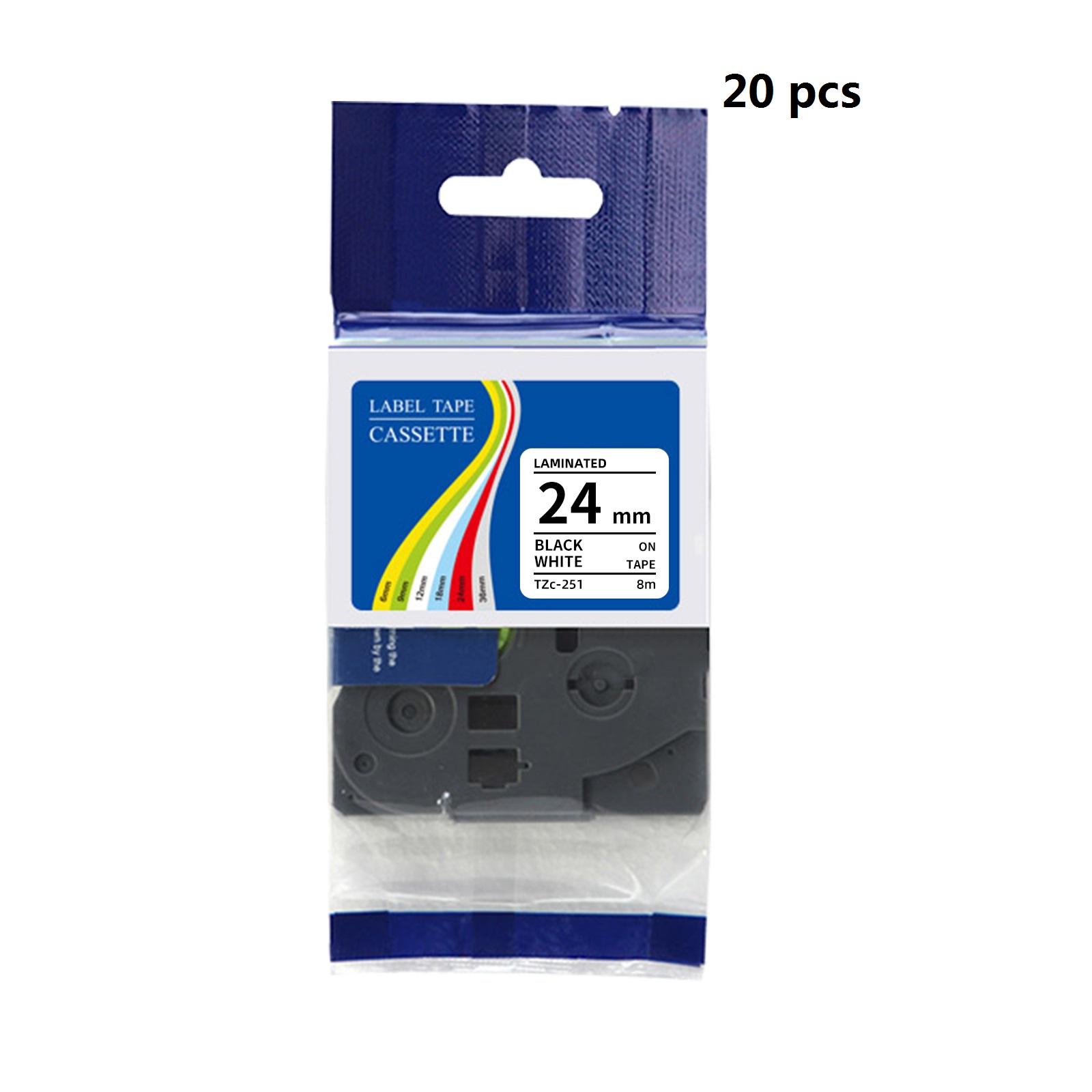 20 pcs pack Compatible Brother - Label Printer Tape review and price