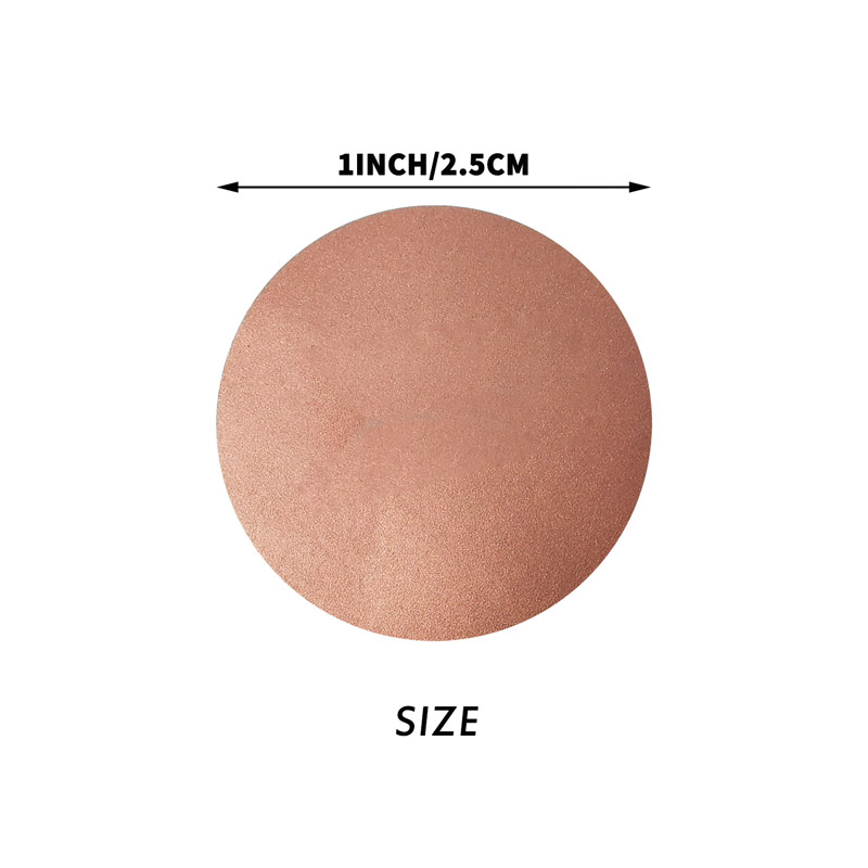 50-300pcs Round Rose Gold Scra - Label Printer Tape review and price