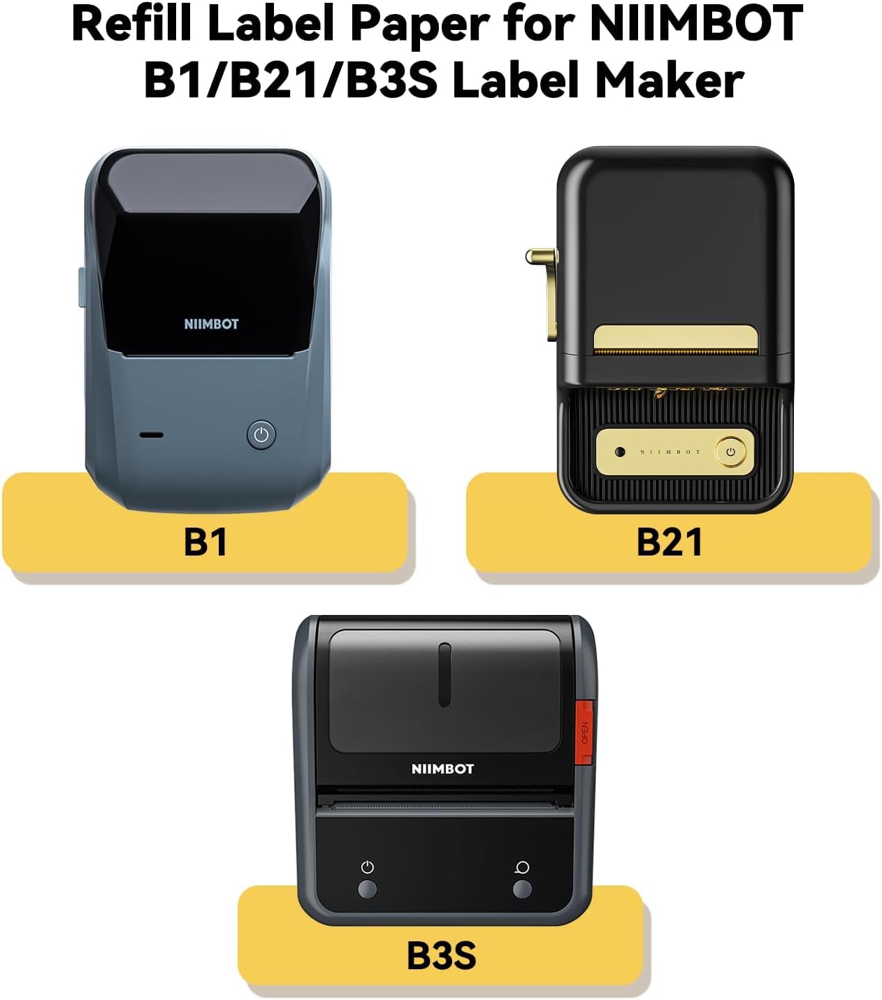 NiiMBOT B21 B1 B3S Round Label - Label Printer Tape review and price