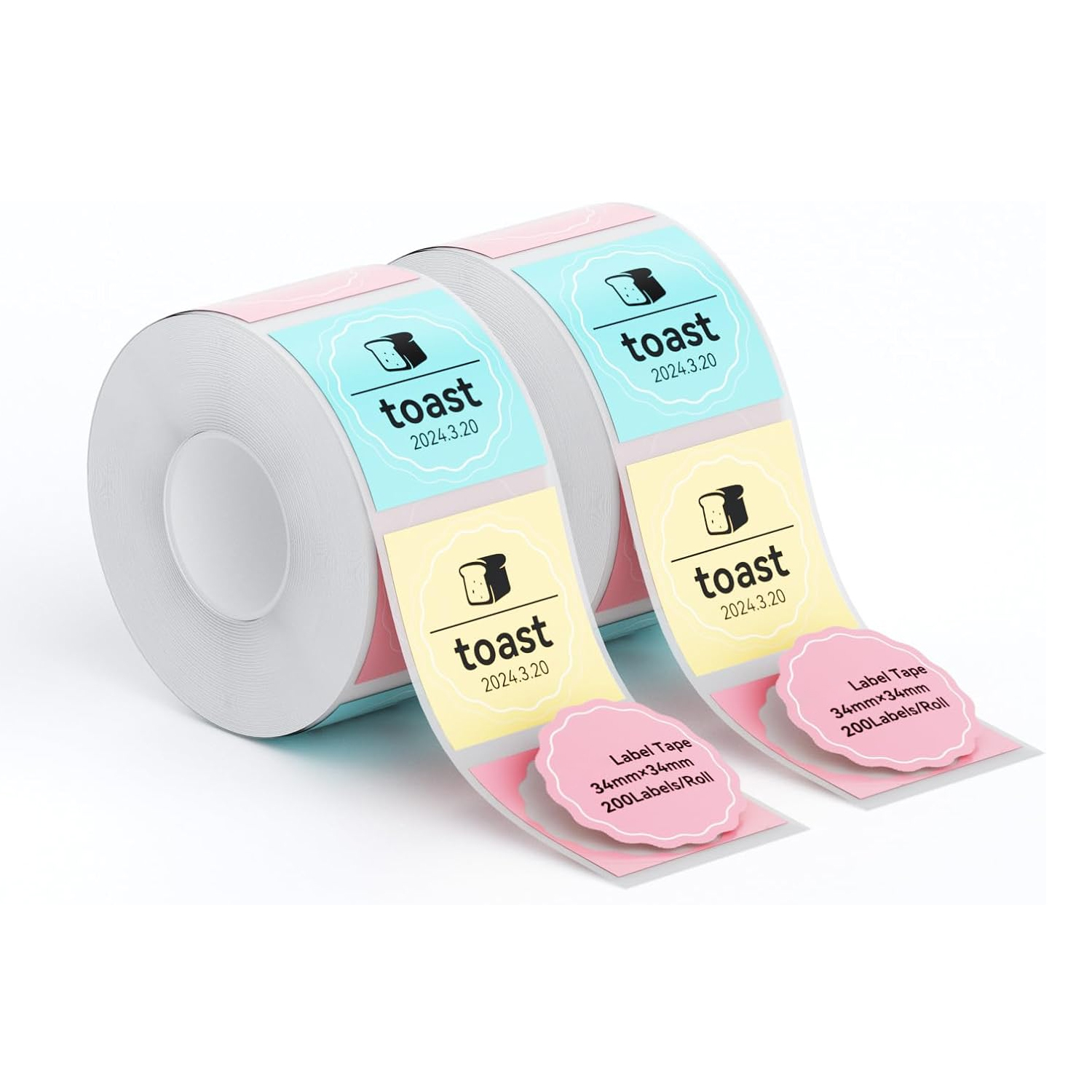 NiiMBOT B21 B1 B3S Round Label - Label Printer Tape review and price