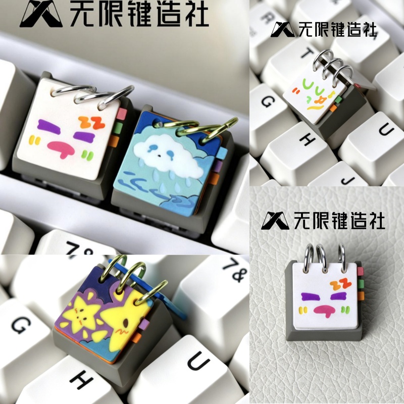 Wuxian Cute Calendar Resin Key - Ideal Stationery & Office Supply review and price