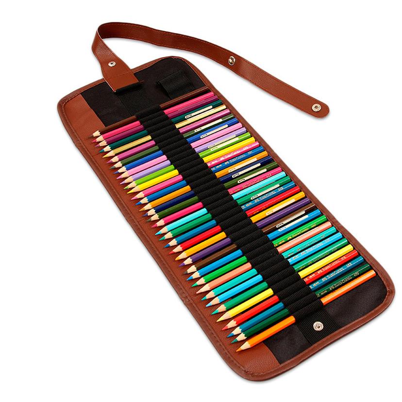 1 Pcs 36/48 Holes Wrap Roll Up - Pen Pouch Roll review and price