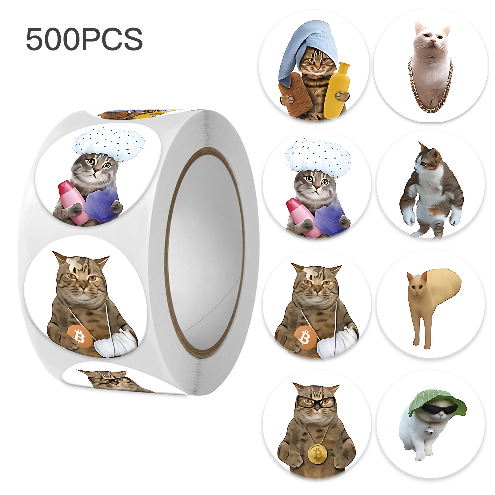 100-500pcs Funny Cat Graffiti  - Memo Pad Sticky review and price