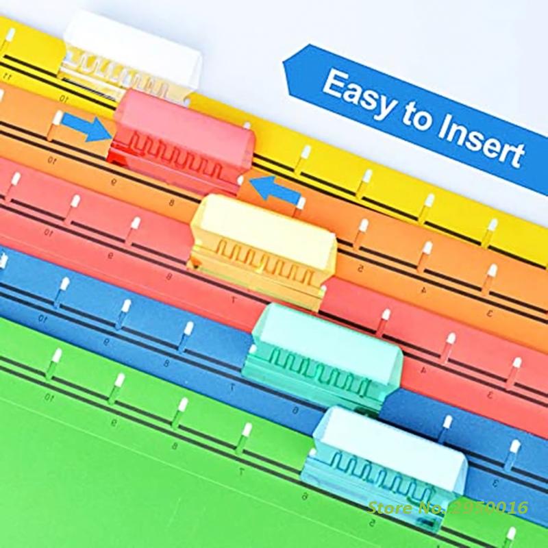 10Pcs Hanging Folder Tabs Inse - File Folder Hanging review and price
