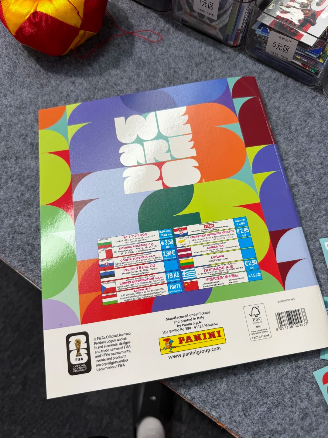 In Stock Panini 2026 FIFA Worl - Cardstock Paper Pack review and price