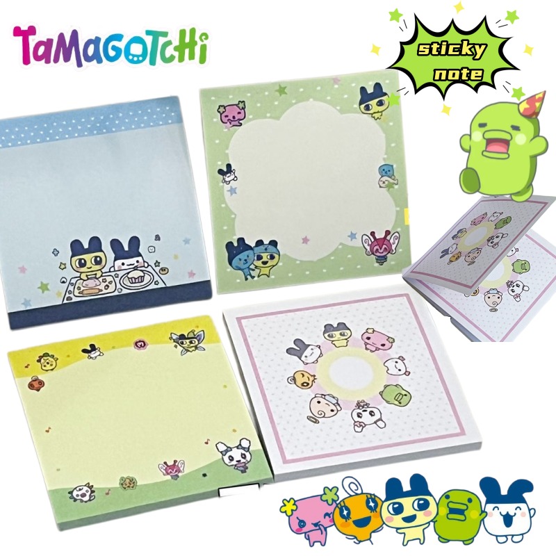 4pcs Tamagotchi Mametchi Memet - Memo Pad Sticky review and price
