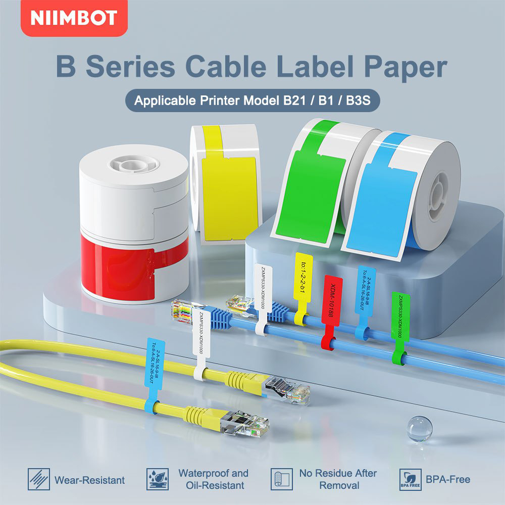 Niimbot Cable Label Portable P - Label Printer Tape review and price
