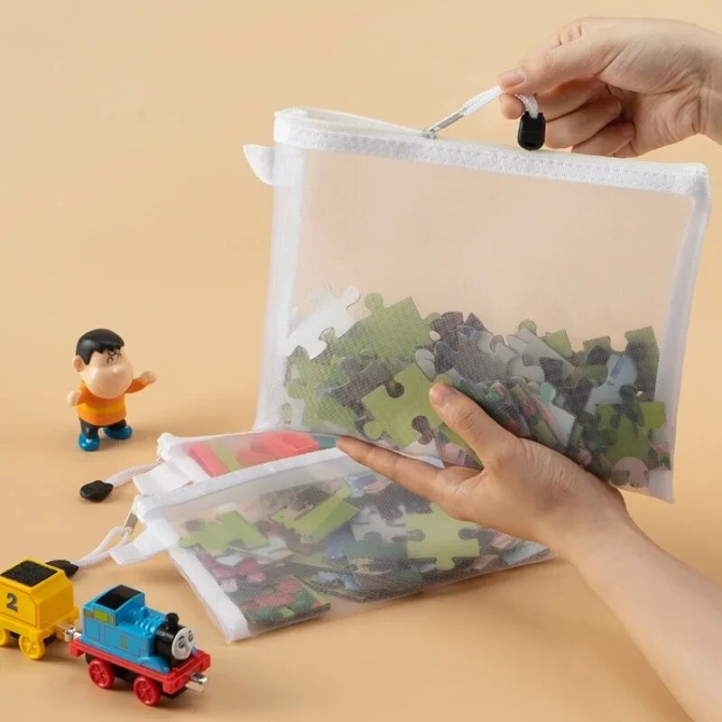 1/10 PCS Mesh Zipper File Bag  - File Folder Hanging review and price