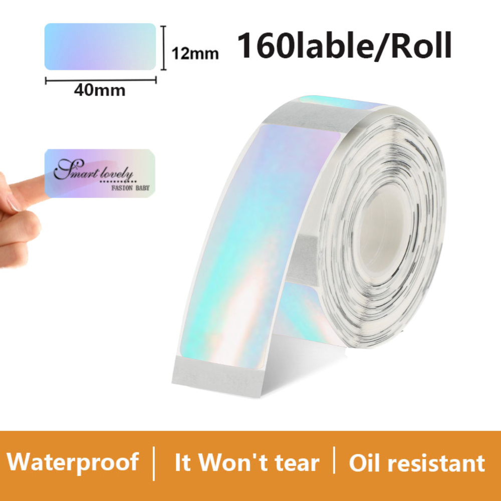 Transparent Label Sticker 12*4 - Label Printer Tape review and price