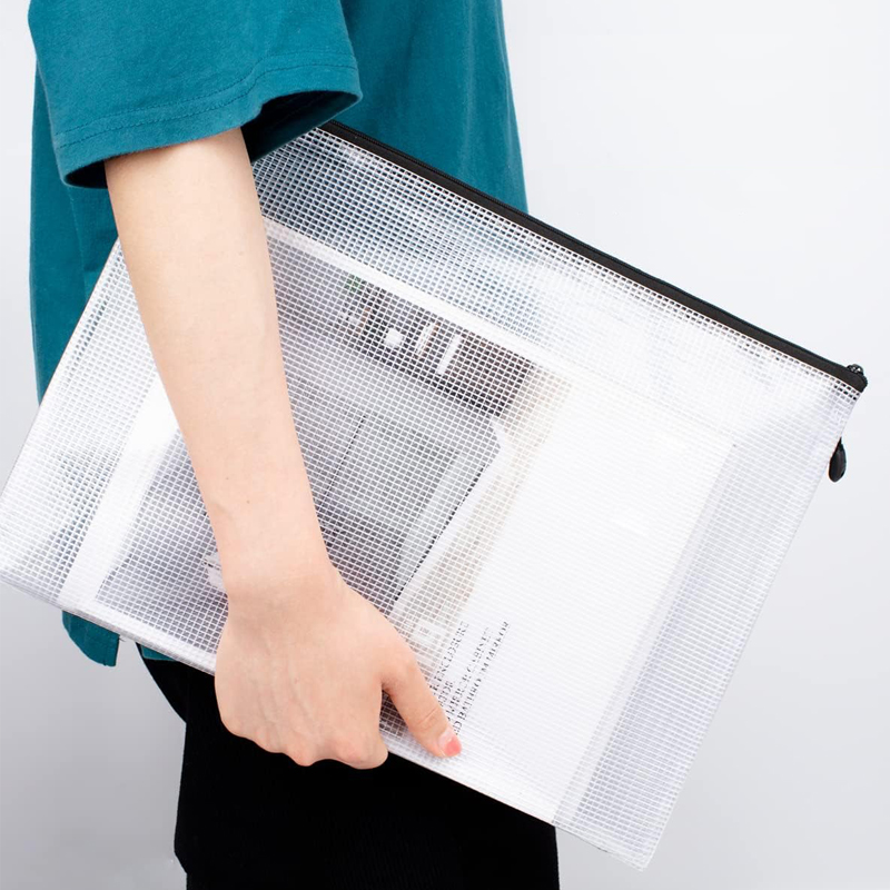 Mesh Zipper Storage Bags Docum - File Folder Hanging review and price
