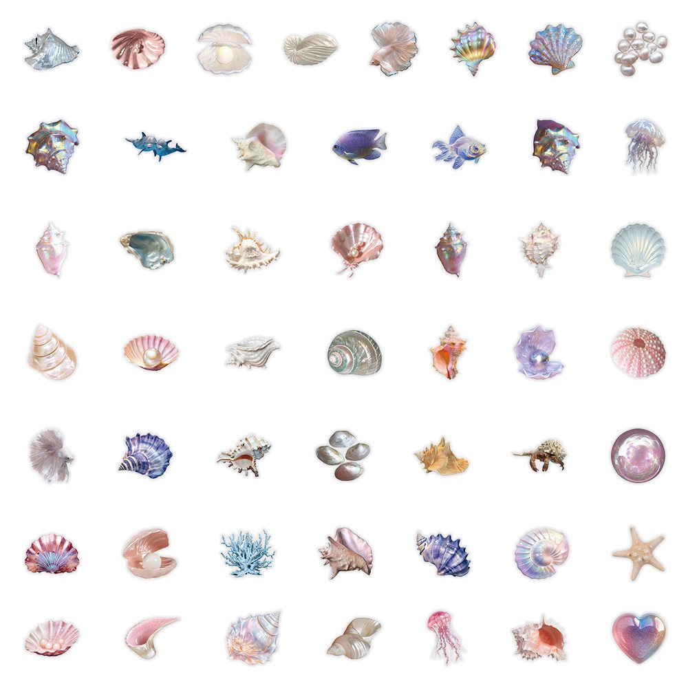 50pcs Cartoon Shell Graffiti S - Memo Pad Sticky review and price