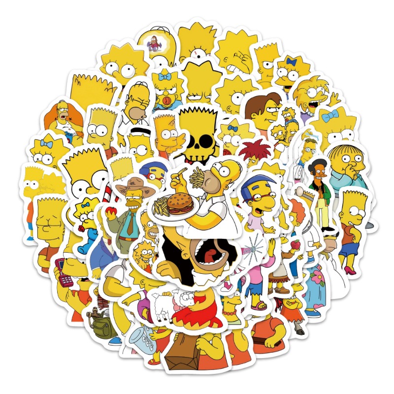 The Simpsons Homer Marge Bart  - Memo Pad Sticky review and price