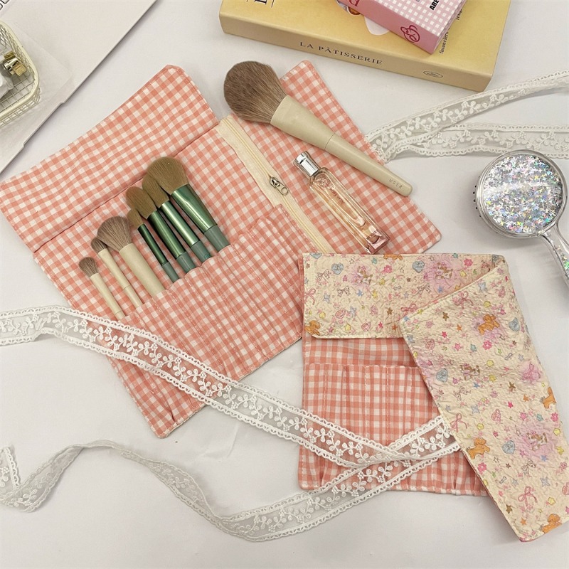 Cute Cartoon Embossed Pencil R - Pen Pouch Roll review and price