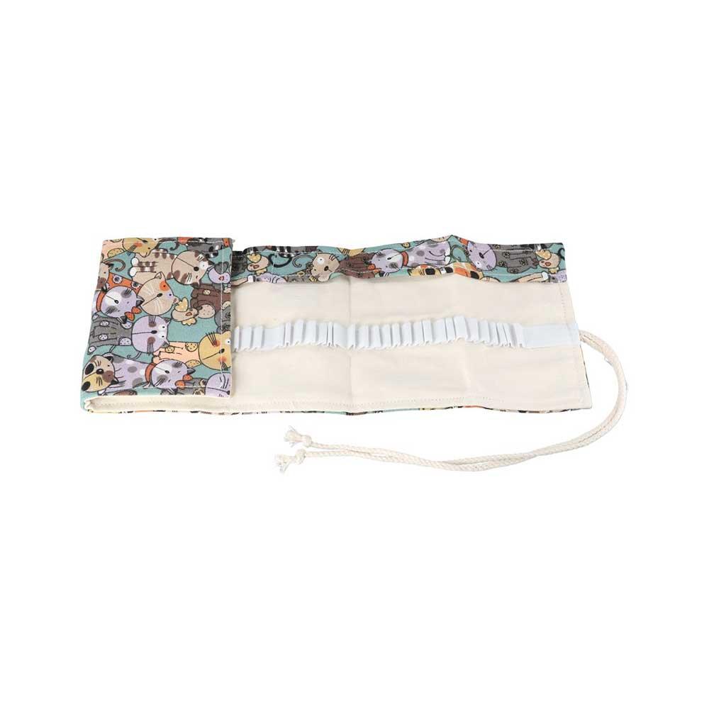 Creative Boys Girls Cute Cat R - Pen Pouch Roll review and price